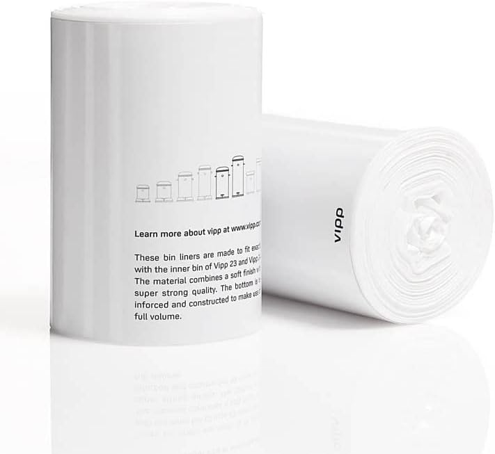 Vipp Waste Bags 802 - Suitable for Vipp 14, Pack of 50