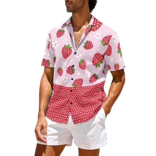 Chemise col mao hommes compression t-shirt de sport tee shirt automobile imprimé Hawaii blanc