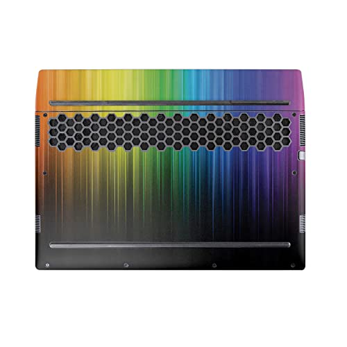Image of MightySkins Skin Compatible with Alienware M17 R5 (2022) Full Wrap Kit - Rainbow Streaks | Protective, Durable, and Unique Vinyl Decal wrap Cover | Easy to Apply & Change Styles | Made in The USA