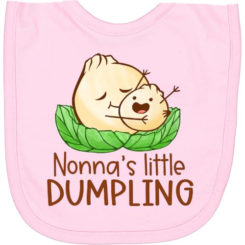 inktastic Nonna's Little Dumpling Newborn Bib