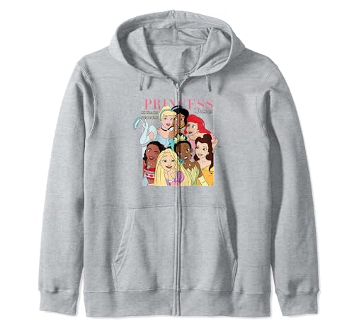 Veste Disney Princesses Courage and Kindness avec fermeture éclair pour adulte