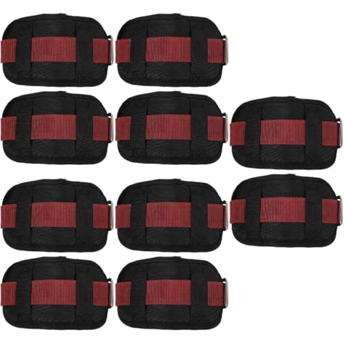 ULTECHNOVO 10 Juegos Correas para Accesorios De Zancos Caminar Zancos Correas De Tobillo De Gimnasio Taburete Plegable Paneles De Yeso Contragolpe Taburetes De Bar Taburete De Bar Metal