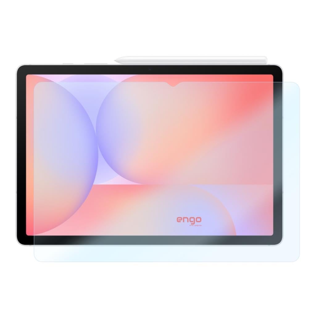Engo Samsung Galaxy Tab S10 Lite 10.9 İnç İle Uyumlu Ekran Koruyucu 9H Temperli Kırılmaz Esnek Nano Cam, Çizilmeye Ve Darbeye Dayanıklı Koruma, Hd Şeffaf