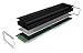 Produktbild ICY BOX M.2 Kühler mit 10 mm Bauhöhe für M.2 SSD (22110), Aluminium, 3x Silikon Wärmeleitpad, Silikon-Gummi Befestigung, passiv, abnehmbar, Schwarz