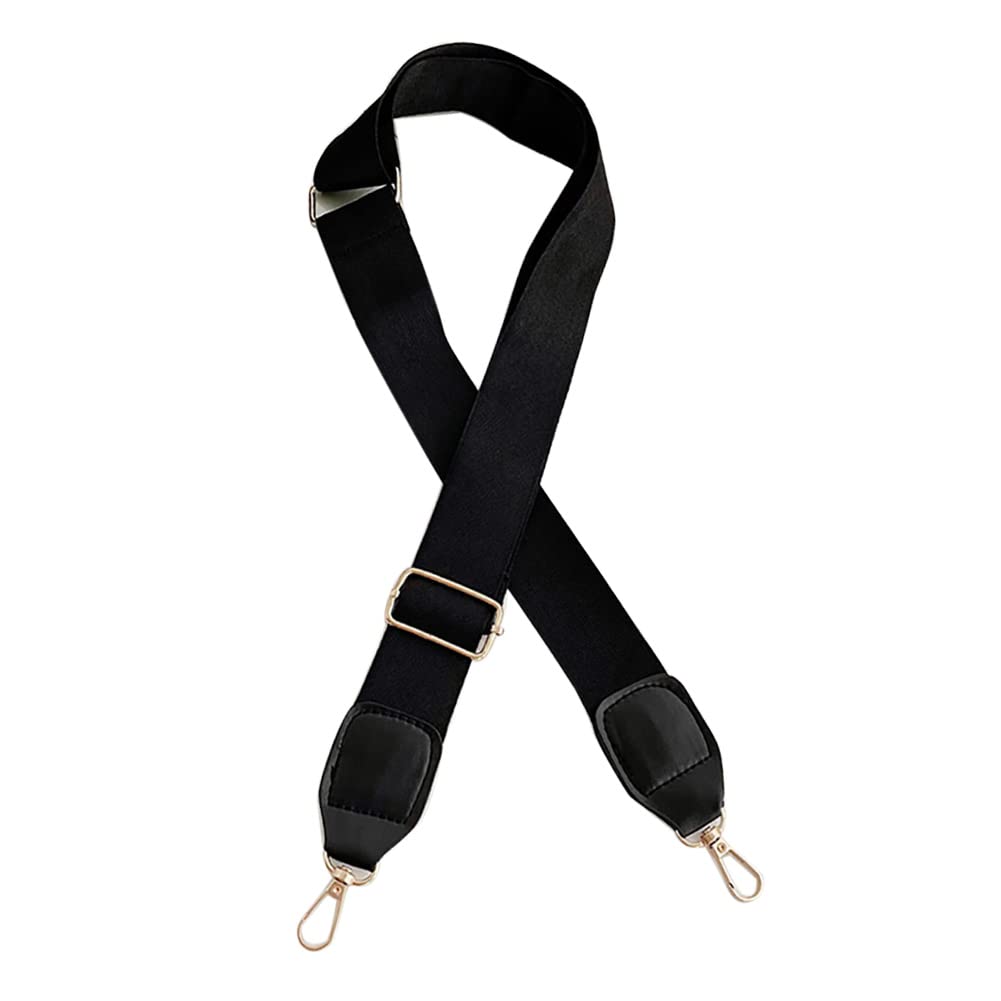Fiorky Women's Schwarz-26 Shoulder Strap Adjustable Replacement Belt Nylon Wide Shoulder Belt Replacement Purse Chain Shoulder Bag Strap 117Cm Adjustable Bag Handle Straps For Messenger Bag