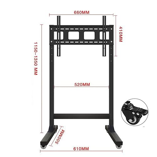 Soporte giratorio para TV de pie para 32-75 pulg miniatura 2