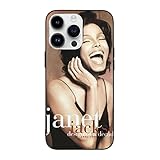 VNCXCNCN Janet Singer Jackson Phone 14 Case No Yellowing Shock Resistant Hard PC Back Cover + Soft Silicone TPU Soft Edge Bumper Phone 14 Case for IP14 Pro - 6.1in IP14 Pro Max-6.7in White