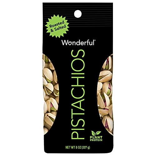 Wonderful Roasted & Salted Pistachios 8 Oz #TOP7