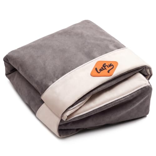 Image of Laifug Extra Large Pet /Dog Bed Detachable and Washable Bed Cover (Extra Large Replacement Bed Cover (40 inchx25 x5.5) Grey)