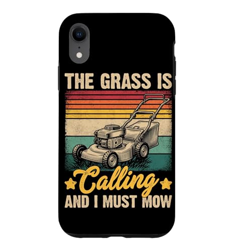 The Grass is Calling and I Must Mow �ʔ����Ŋ��� �X�}�z�P�[�X iPhone XR �p