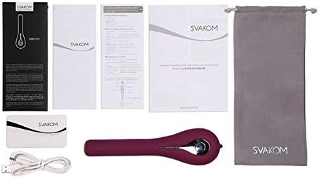 SVAKOM SIIME EYE VIBRADOR CON CÁMARA LILA : Amazon.es: Salud ...