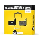 Performance Pastillas de Freno para SRAM Red Apex Rival Force Rival Level Ultimate TLM I Orgánicas I 1 par I Gran Potencia de frenado y duraderas I Pastillas de Freno de Disco para Bici Carreras