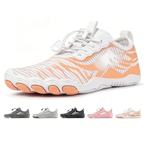Water Shoes Men Women Aqua Barefoot Wide Toe Beach Swim Hiking Pool River Lake Shoes by Padphri - Used condition - US$20.23