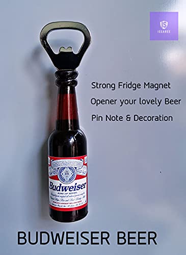 Magnetischer Bierflaschenöffner, Figur, Bierflasche, Bar, Kühlschrank, Dekoration, einzigartige Geburtstagsgeschenke, Sammlung (Budweiser) – Ansicht 5