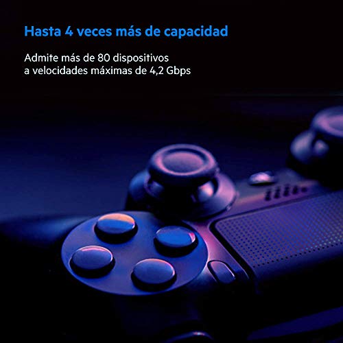 Linksys-MX8400-Sistema-Velop-WiFi-6-mesh-tribanda-para-todo-el-hogar-routerextensor-WiFi-AX4200-525-m-de-cobertura-velocidades-35-veces-mas-rapidas-mas-de-80-dispositivos-2-nodos-blanco