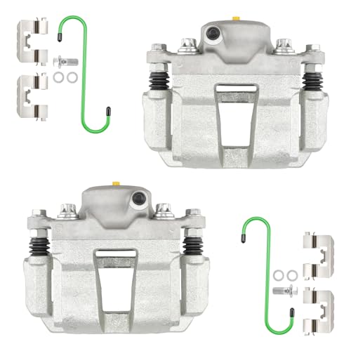 Image of PHILTOP Front Brake Caliper 19-B6460, 19-B6461 Compatible with 2011-2014 Hyundai Sonata