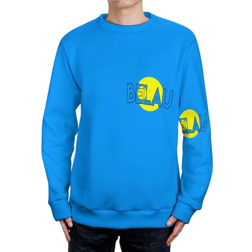 Saint Lucia Flag Sweater Long Sleeve Crew Neck Knitted Casual Pullover Sweater - Main Image
