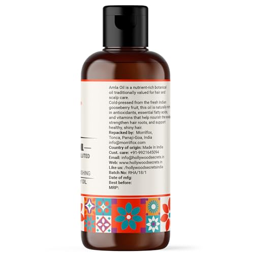 Image of Organic Pure Amla Seed Oil Hair Growth Skin Face Grey Hair 100 ml