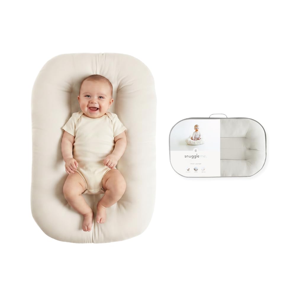 ベビー家具・寝具 Snuggle me lounger ベビーネスト オーツ 収納ケース付き