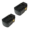 2x krachtige Ni-Mh accu, 24 V/3000 mAh vervangt Hilti B 24/3.0, B 24/2.0 B24/3 B24/2 geschikt voor WSR 650-A WSC 6.5 UH…