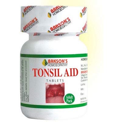 BAKSON'S Tonsil Aid Tablets (75 tab) with St. Georges COF MIX - 60ml