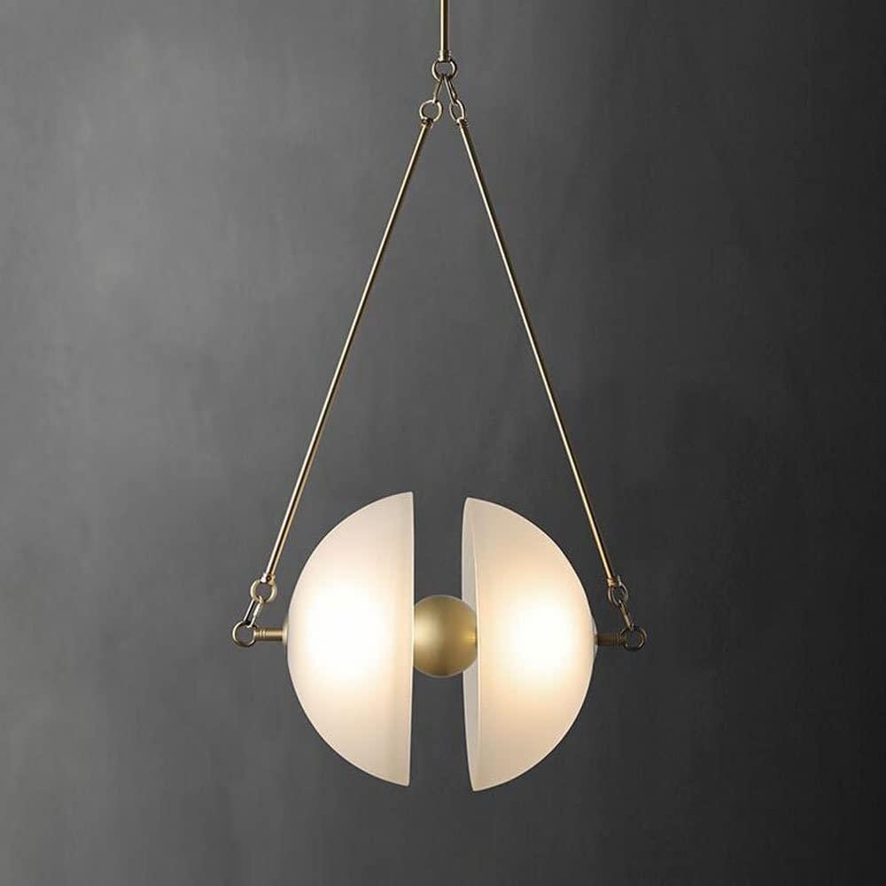 Design minimalista Art Lampada a sospensione Luce di lusso Post-lampadario LED Apparecchi di illuminazione per interni Lampade a sospensione in vetro Soggiorno Camera da letto Lampade da comodino