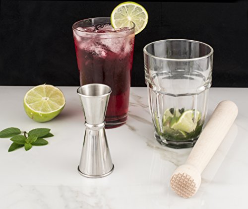 Hic Harold Import Co. Mojito Muddler, Fsc-Certified Beechwood #TOP6