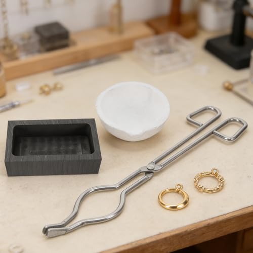 Kit de fusion en graphite VILLCASE avec pinces résistantes - 7