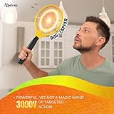 BELREZ Electric Fly Zapper - Electronic Bug Zapper with Protective net Layer - Pest Control Mosquito and Insect Catcher Racket - Electric Fly Swatter - Handy Killer Racket for Indoor and Outdoor - Image 2
