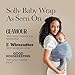 Solly Baby Wrap, Buttery-Soft Baby Carrier Newborn to Toddler 8-25 Lbs., Lightweight & Hands-Free Infant Sling Wrap, Breathable Carrier, Baby Wearing & Postpartum Essential, New Mom Gift, Ballet