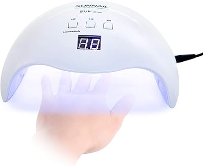 UV LED Nail Lamp, Gel Nail Light for Nail Polish 40W UV Dryer with Timers