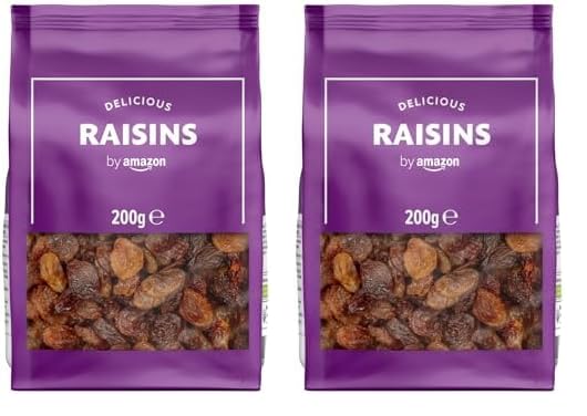 by Amazon RAISINS SECS, 200 g (Lot de 2)