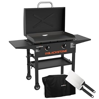 Blackstone 2450AZ 28" Omnivore Griddle with Hood Bundle