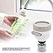 2pcs Universal Faucet Dispenser, 3 Types of Water Outlet Modes, Rotating Faucet, Oxygen-Enriched Foam