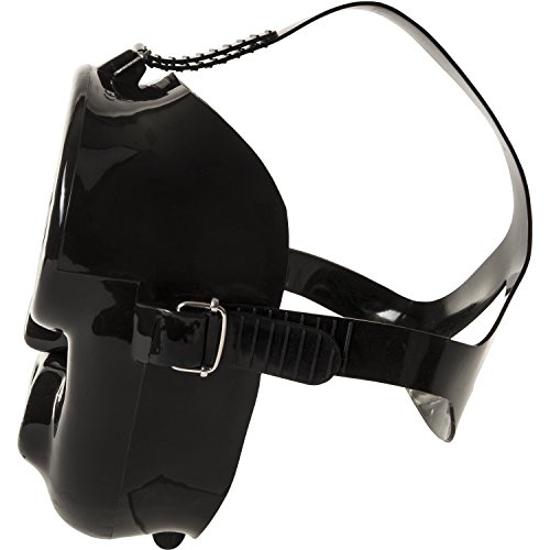 Ist M37 Pegasus Full Face Mask For Commercial Scuba Diving, Low Volume Gear With Octo Attachment (Black Silicone) #TOP1