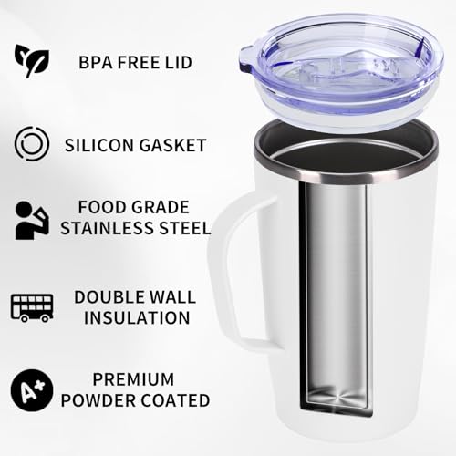 Trwcrt 19oz Insulated Coffee Mug