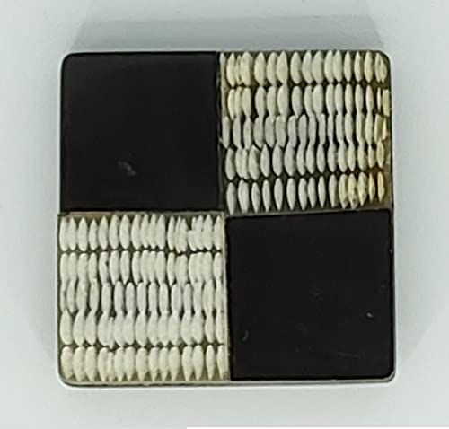 1 Magnete Della Diga Nera E Madre -Of -Pearl