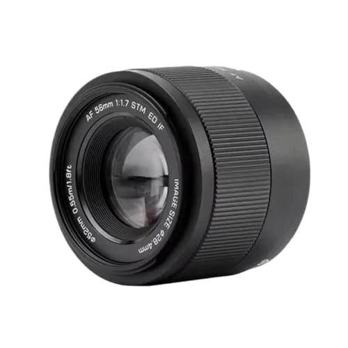 �݊���������Fuji X Nikon Z Sony E D5600 56mm F1.7 �I�[�g�t�H�[�J�X APS-C �~���[���X�J���������Y�ɑΉ�(Fuji XF)