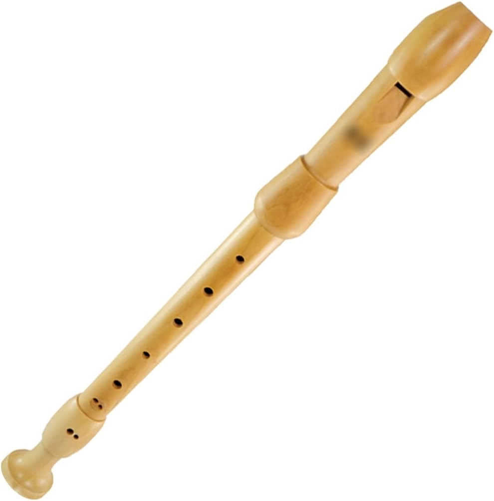 Amazon.co.jp リコーダー Recorder Flute ドイツのアルト取り外し可能なメープルレコーダー、大人のバロック様式の8穴