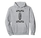 Crayola Halloween Colorful Vintage Crayon Costume Pullover Hoodie