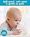 Sippy Cup Nipples for Mam Baby Bottles, Soft 100% Silicone Sippy Spout Nipples, Variable Flow, 6m+, 3 Count