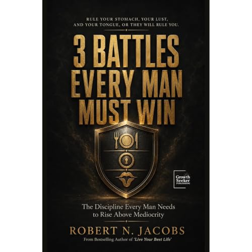 3 Battles Every Man Must Win Audiolibro Por Robert N. Jacobs arte de portada
