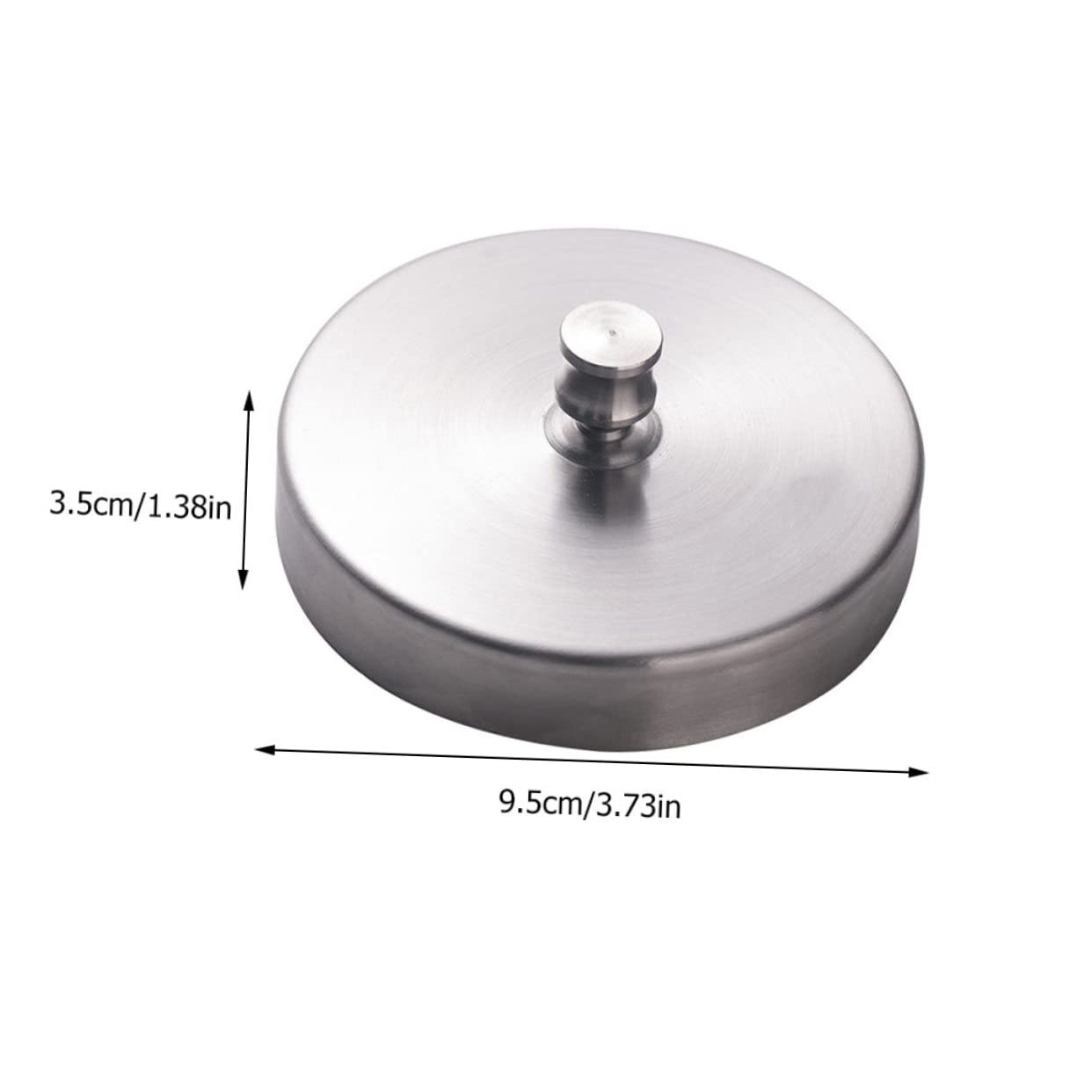 DECHOUS 1Pc Stainless Steel Burger Press Mold Non Stick Hamburger Patty Maker for Shaped Burgers for Home Grilling and Outdoor BBQ Great Present for Grill Masters