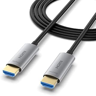MICROWARE Fiber Optic HDMI-Cable 100M, 4K Optical HDMI-Cable Supports 4K@60Hz, 4:4:4/4:2:2/4:2:0, HDR, Dolby Vision, HDCP...
