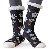 ►Semelle antidérapante◄ Nos chaussons pour femmes sont dotés de semelles antidérapantes, offrant stabilité et sécurité sur toutes les surfaces, qu'il s'agisse de parquet ou de carrelage. Leur conception sécurisée et leur confort douillet les rendent parfaits pour tous les membres de la famille, en particulier pour les grands-parents et les personnes âgées, faisant de ces chaussons douillets un choix idéal pour tous les membres de la famille.