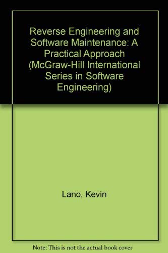 Amazon | Reverse Engineering and Software Maintenance: A Practical ...