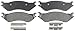 Raybestos PGD702M Professional Grade Semi-Metallic Disc Brake Pad Set