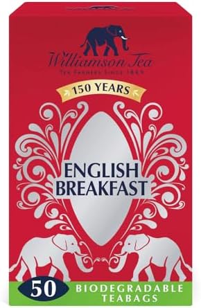 Williamson English Breakfast 50 Tea Bags 125g