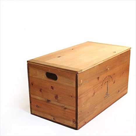 Amazon Co Jp 家でも キャンプでも使える木箱 Canyonsawmill Woodbox カラーオーク Size L 蓋付き 受注生産 アウトドア キャンプ 用品 家具 収納 インテリア 無垢材 木製 りんご箱 スポーツ アウトドア