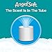 Angel Soft® Toilet Paper with Fresh Linen Scented Tube, 48 Double Rolls = 96 Regular Rolls, 2-Ply Bath Tissue
